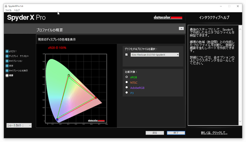 SpyderX Proでキャリブレーションしたモニターの色が目に見えて変わっ 